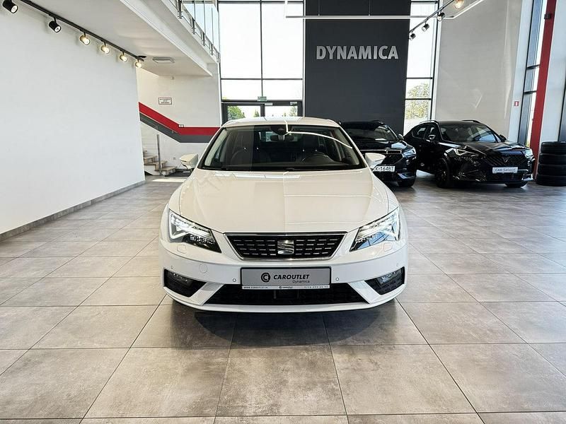 Biały Używany 2019 Seat Leon XCELLENCE Hatchback | 64 900 zł (Uczciwa cena) - Obraz 1/2