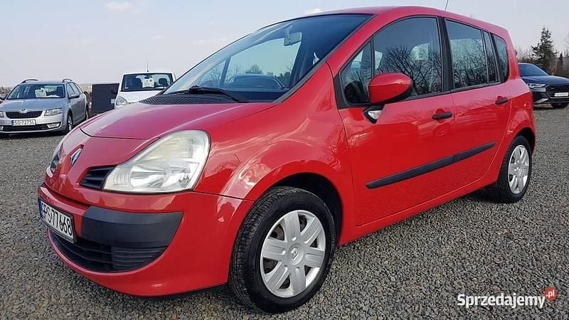 Używany Renault Modus 2008 Czerwony Minivan