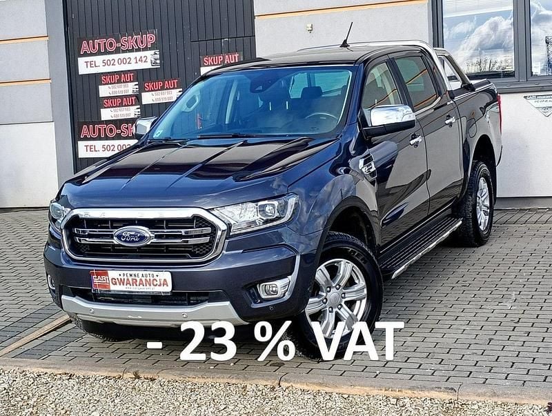 Niebieski Używany 2021 Ford Ranger Limited Pickup | 93 400 zł (Dobra cena) - Obraz 1/4