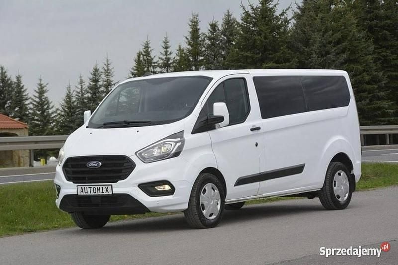 Biały Używany 2020 Ford Transit Custom Minivan | 79 100 zł (Dobra cena) - Obraz 1/4