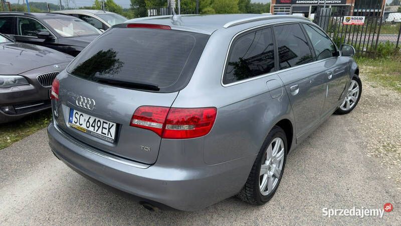 Szary (metalik) Używany 2010 Audi A6 Sedan/Limuzyna | 26 900 zł (Uczciwa cena) - Obraz 1/4