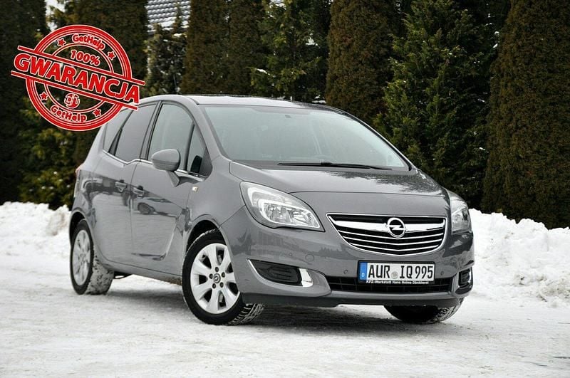 Szary Używany 2016 Opel Meriva Minivan | 31 900 zł (Uczciwa cena) - Obraz 1/4