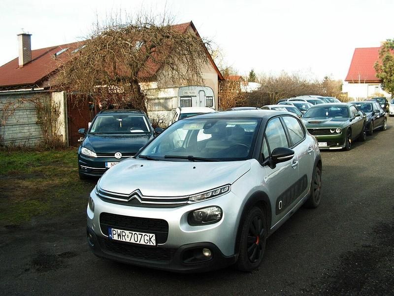 Srebrny Używany 2017 Citroën C3 Hatchback | 29 900 zł (Dość drogi) - Obraz 1/4