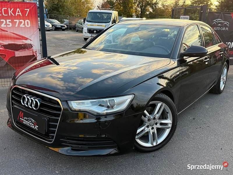 Czarny Używany 2014 Audi A6 Sedan/Limuzyna | 44 999 zł - Obraz 1/4