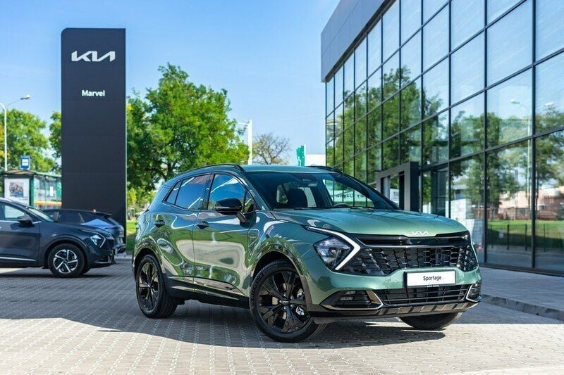 Zielony (metalik) Używany 2024 Kia Sportage SUV | 137 500 zł (Uczciwa cena) - Obraz 1/4