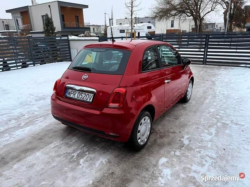 Używany Fiat 500 2019 Czerwony Hatchback
