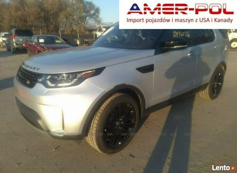 Srebrny Używany 2017 Land Rover Discovery 5 SUV | 138 000 zł - Obraz 1/4
