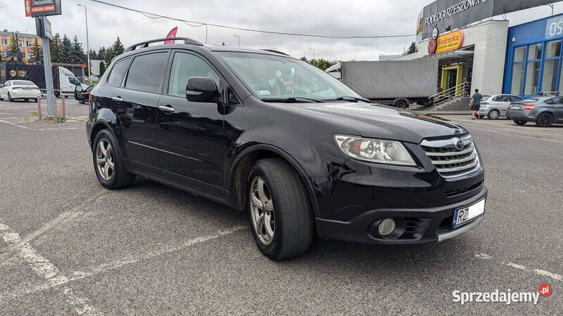 Czarny Używany 2008 Subaru Tribeca SUV | 41 500 zł - Obraz 1/4