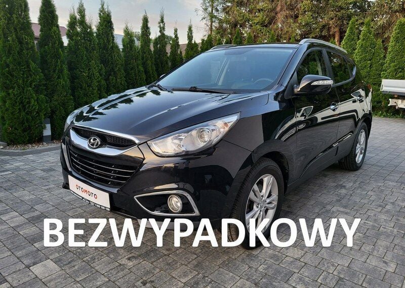 Czarny (metalik) Używany 2010 Hyundai ix35 SUV | 36 900 zł (Dość drogi) - Obraz 1/4