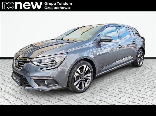 Srebrny (jasnoszary) Używany 2019 Renault Mégane GrandTour Intens Kombi | 54 900 zł (Dość drogi) - Obraz 1/4
