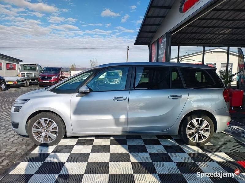 Srebrny Używany 2014 Citroën Grand C4 Picasso Minivan | 29 900 zł (Uczciwa cena) - Obraz 1/4