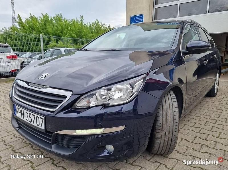 Granatowy Używany 2014 Peugeot 308 Kombi | 26 900 zł (Uczciwa cena) - Obraz 1/4