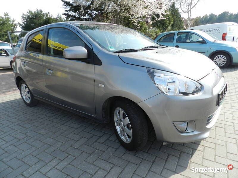 Szary Używany 2016 Mitsubishi Space Star Hatchback | 33 900 zł (Drogi) - Obraz 1/4