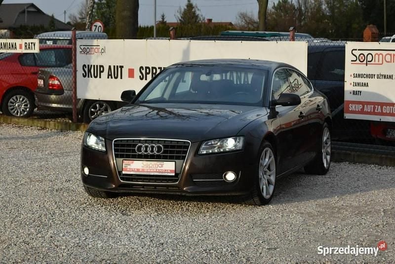 Brązowy Używany 2010 Audi A5 Sportback Sedan/Limuzyna | 38 900 zł - Obraz 1/4