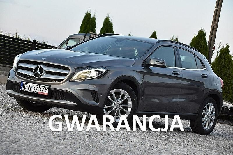 Szary Używany 2014 Mercedes GLA180 SUV | 54 900 zł - Obraz 1/4