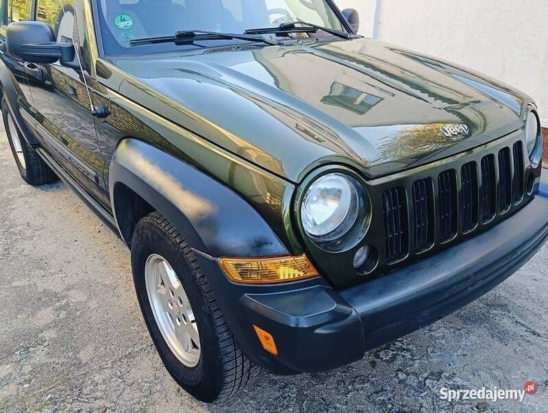 Używany Jeep Cherokee 2007 Zielony SUV