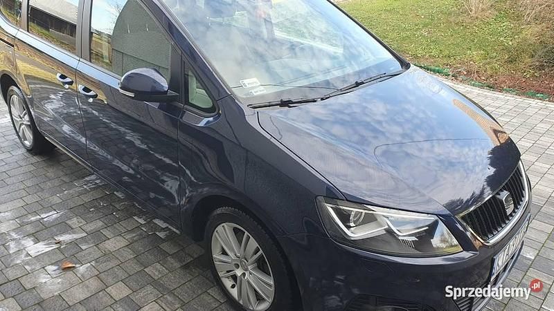 Niebieski Używany 2012 Seat Alhambra Minivan | 47 000 zł (Uczciwa cena) - Obraz 1/4
