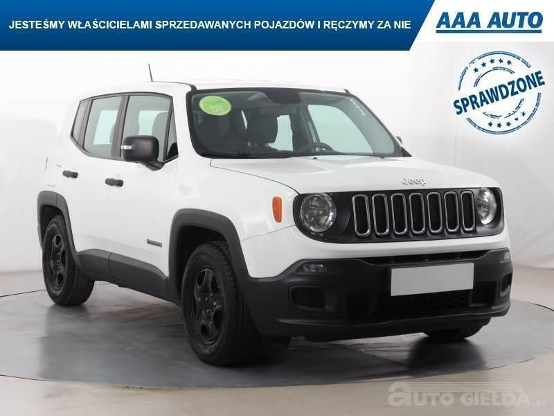 Biały Używany 2016 Jeep Renegade SUV | 45 999 zł (Uczciwa cena) - Obraz 1/4