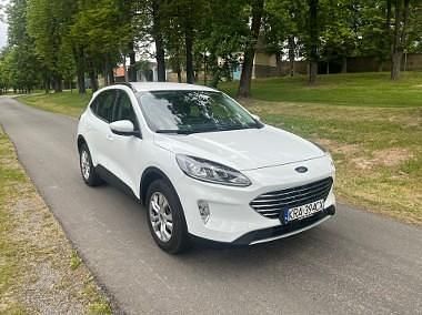 Biały Używany 2020 Ford Kuga SUV | 78 900 zł (Uczciwa cena) - Obraz 1/4