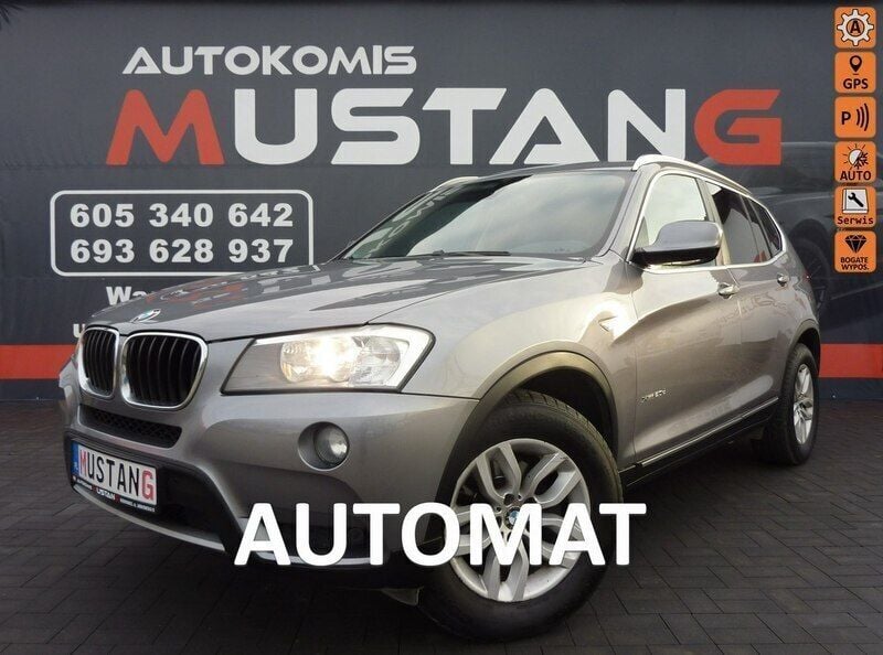 Szary (metalik) Używany 2011 BMW X3 SUV | 47 900 zł (Drogi) - Obraz 1/4