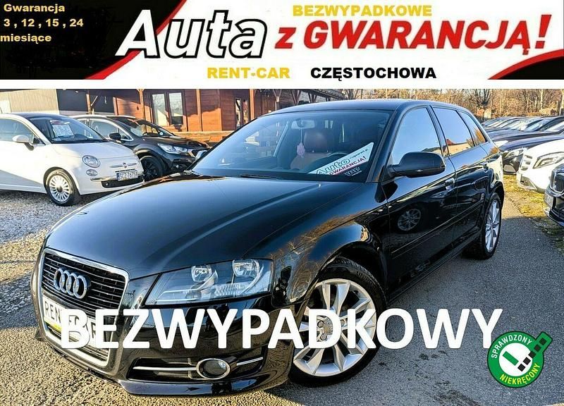 Czarny Używany 2012 Audi A3 Sportback Hatchback | 25 900 zł (Uczciwa cena) - Obraz 1/4