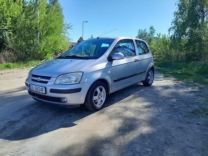 Srebrny Używany 2005 Hyundai Getz Hatchback | 3800 zł - Obraz 1/4