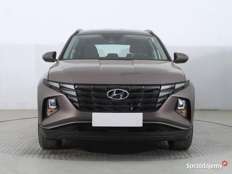 Beżowy Używany 2021 Hyundai Tucson SUV | 106 999 zł (Drogi) - Obraz 1/4