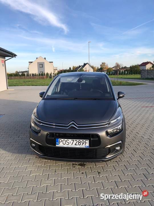 Brązowy Używany 2018 Citroën C4 Picasso Minivan | 45 900 zł (Uczciwa cena) - Obraz 1/4