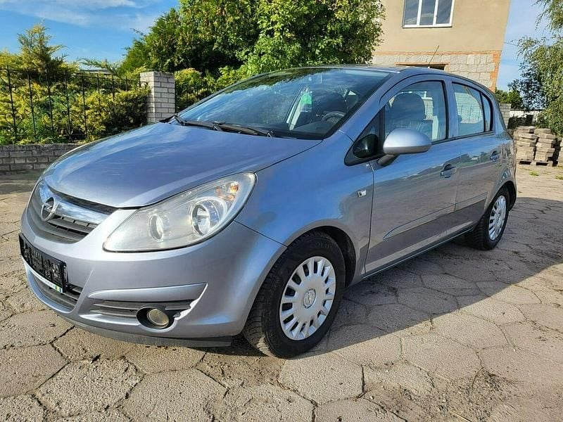 Niebieski jasny Używany 2007 Opel Corsa Hatchback | 10 999 zł (Dość drogi) - Obraz 1/4