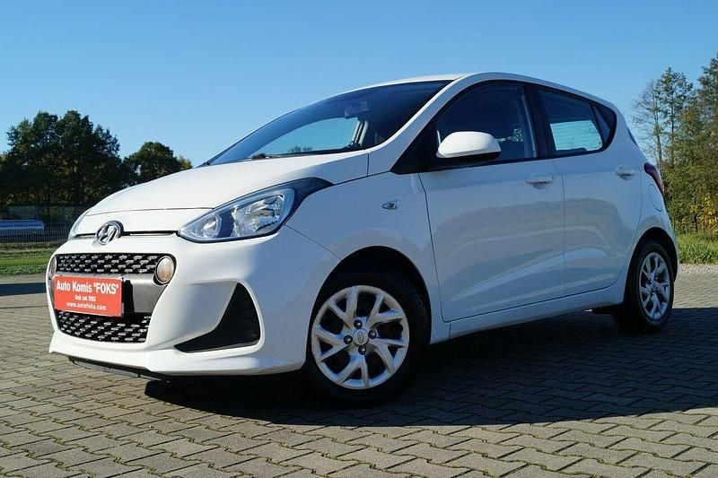 Biały Używany 2018 Hyundai i10 Hatchback | 26 900 zł (Uczciwa cena) - Obraz 1/4