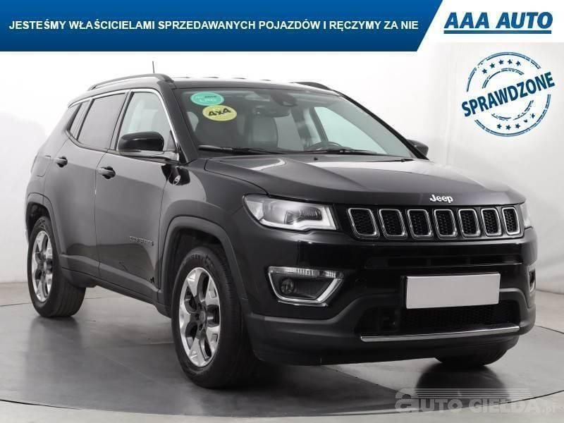 Czarny Używany 2017 Jeep Compass SUV | 79 999 zł (Dość drogi) - Obraz 1/4