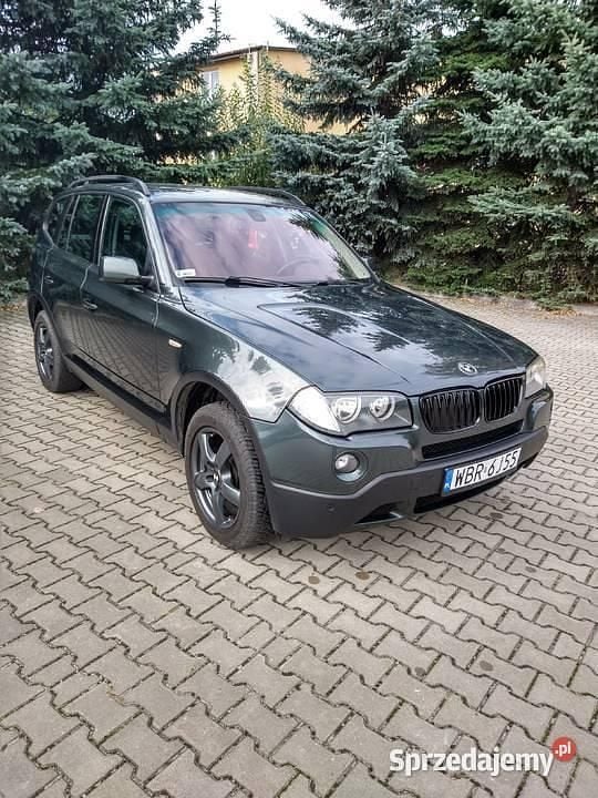 Zielony Używany 2007 BMW X3 SUV | 16 500 zł (Dobra cena) - Obraz 1/4