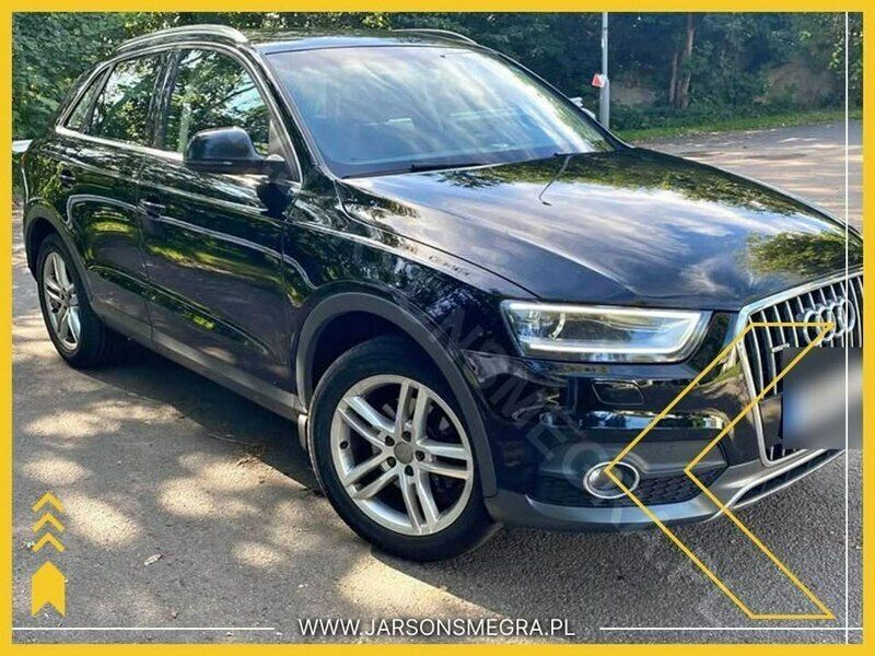 Czarny Używany 2014 Audi Q3 SUV | 54 500 zł (Dobra cena) - Obraz 1/4