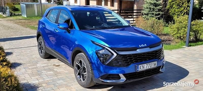 Niebieski Używany 2022 Kia Sportage SUV | 89 900 zł (Uczciwa cena) - Obraz 1/4