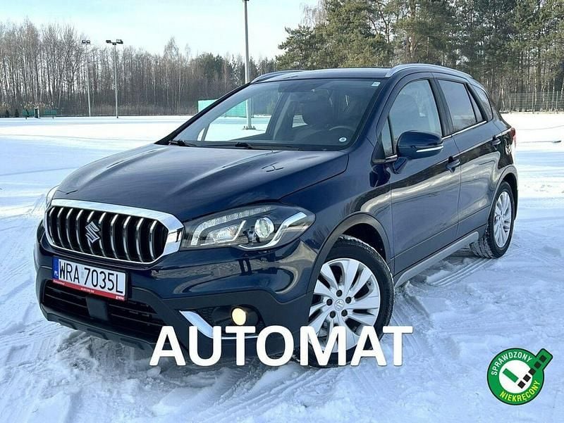 Niebieski ciemny (metalik, perła) Używany 2017 Suzuki SX4 S-Cross SUV | 54 900 zł (Uczciwa cena) - Obraz 1/4