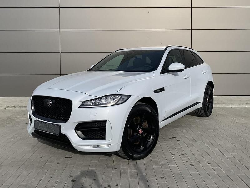 Metalik: biel lodowcowa Używany 2020 Jaguar F-Pace R-Sport SUV | 169 900 zł - Obraz 1/4