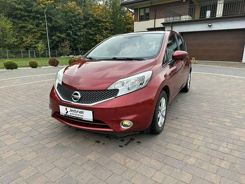 Używany Nissan Note 80 KM (58 kW) 2013 Bordowy (metalik) Minivan