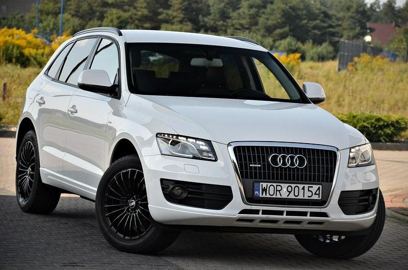 Biały (metalik) Używany 2012 Audi Q5 SUV | 49 900 zł (Uczciwa cena) - Obraz 1/4