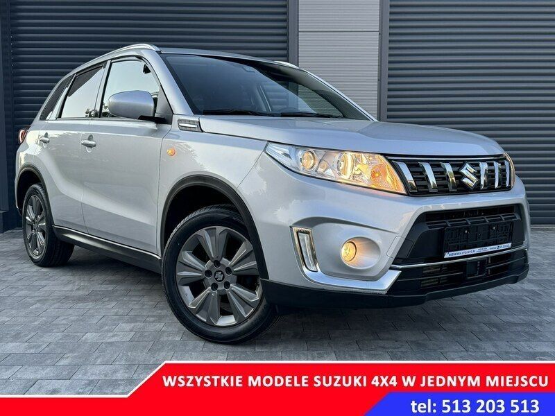 Srebrny Używany 2019 Suzuki Vitara SUV | 76 900 zł - Obraz 1/4