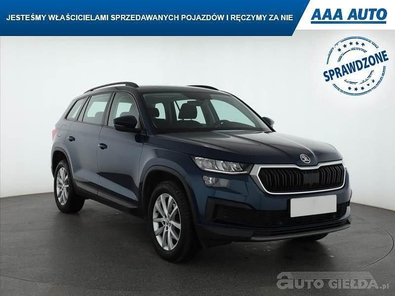 Używany Skoda Kodiaq 150 KM (110 kW) 2021 Błękitny SUV