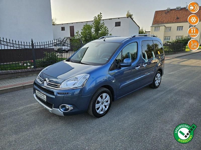 Niebieski Używany 2015 Citroën Berlingo Minivan | 31 999 zł (Uczciwa cena) - Obraz 1/4