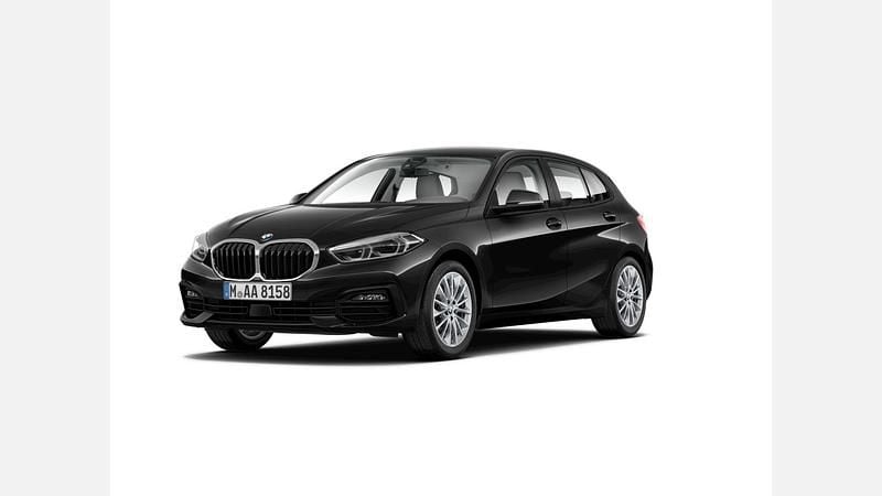 Czarny szafir metalizowany Używany 2021 BMW 118 Advantage Hatchback | 94 900 zł (Dość drogi) - Obraz 1/3