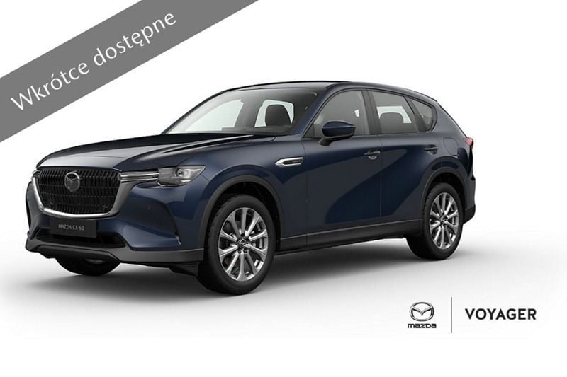Deep crystal blue Używany 2024 Mazda CX-60 SUV | 249 900 zł (Dobra cena) - Obraz 1/1