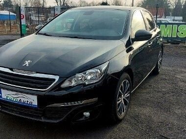 Czarny Używany 2015 Peugeot 308 Hatchback | 27 700 zł (Uczciwa cena) - Obraz 1/4
