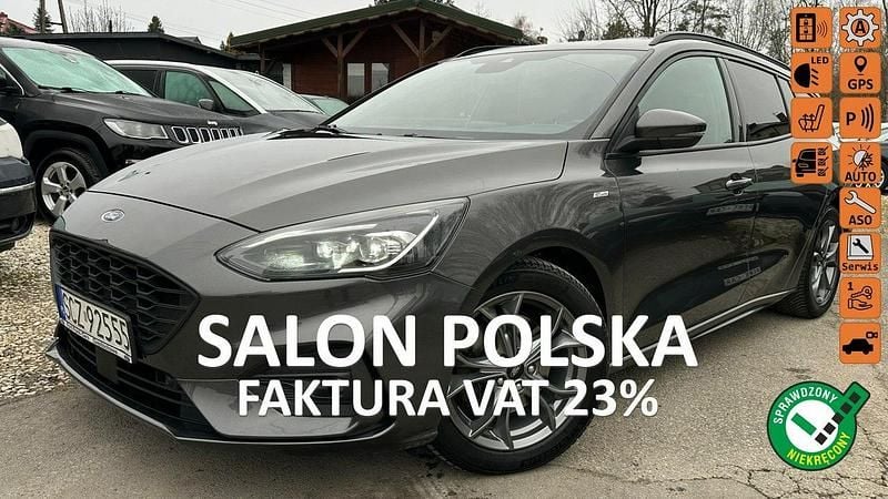 Grafitowy (metalik) Używany 2020 Ford Focus Kombi | 40 000 zł (Super Cena) - Obraz 1/4