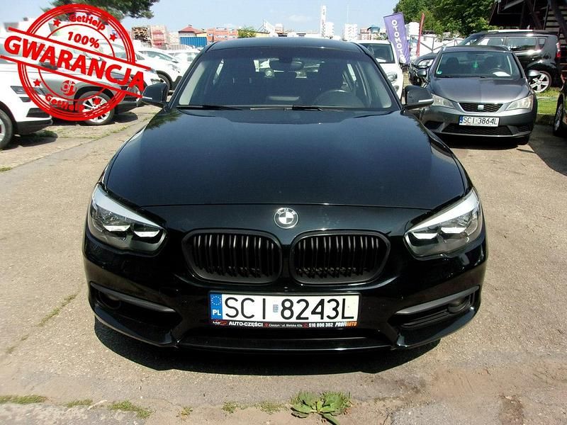 Używany BMW 116 Shadowline 110 KM (80 kW) 2016 Czarny (metalik) Hatchback
