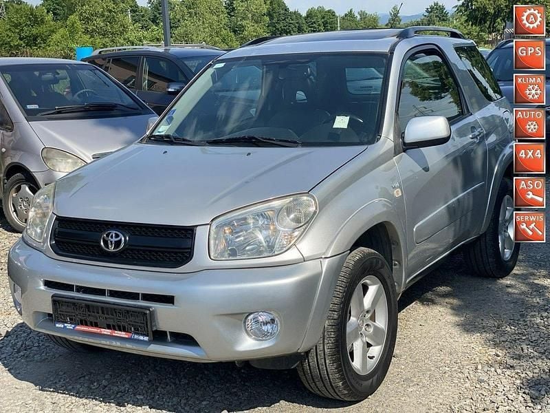 Srebrny Używany 2005 Toyota RAV4 SUV | 28 900 zł (Uczciwa cena) - Obraz 1/4