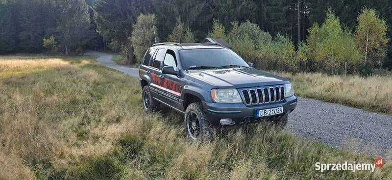 Szary Używany 2003 Jeep Grand Cherokee SUV | 20 000 zł (Dobra cena) - Obraz 1/4