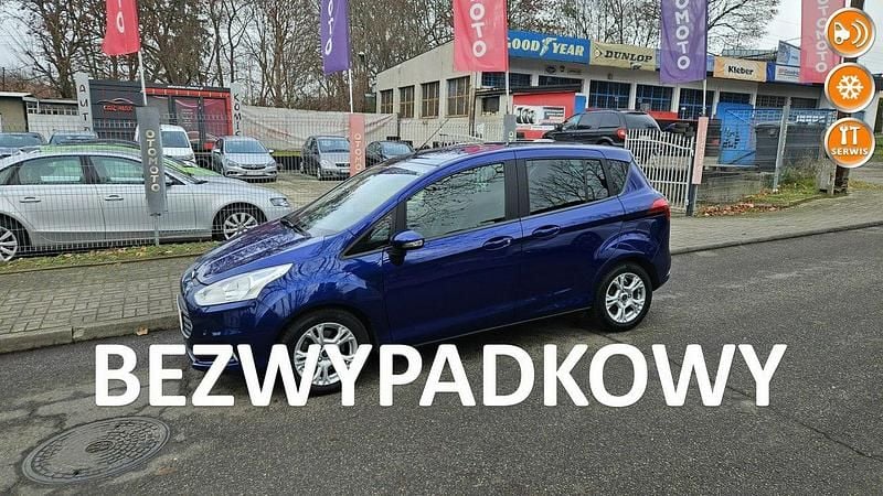 Niebieski Używany 2016 Ford B-MAX Minivan | 25 900 zł (Uczciwa cena) - Obraz 1/4