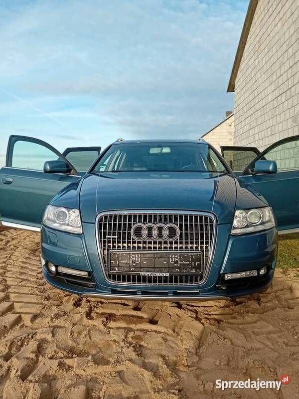 Niebieski Używany 2008 Audi A6 Allroad Kombi | 36 000 zł - Obraz 1/4